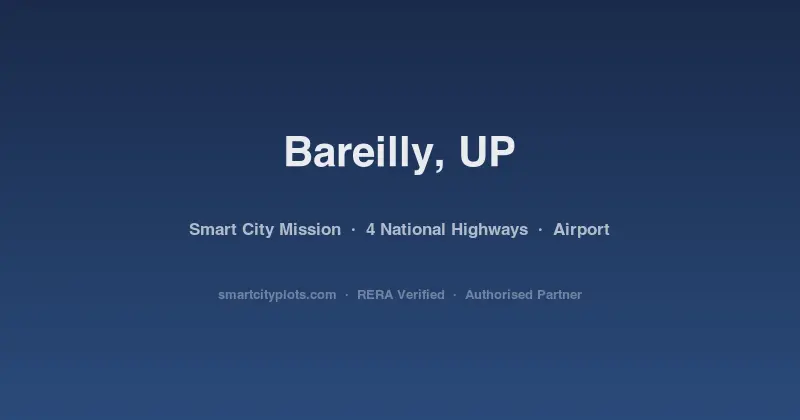 Bareilly Smart City Property Guide 2026 — What the ₹2,500 Cr Mission Actually Changes