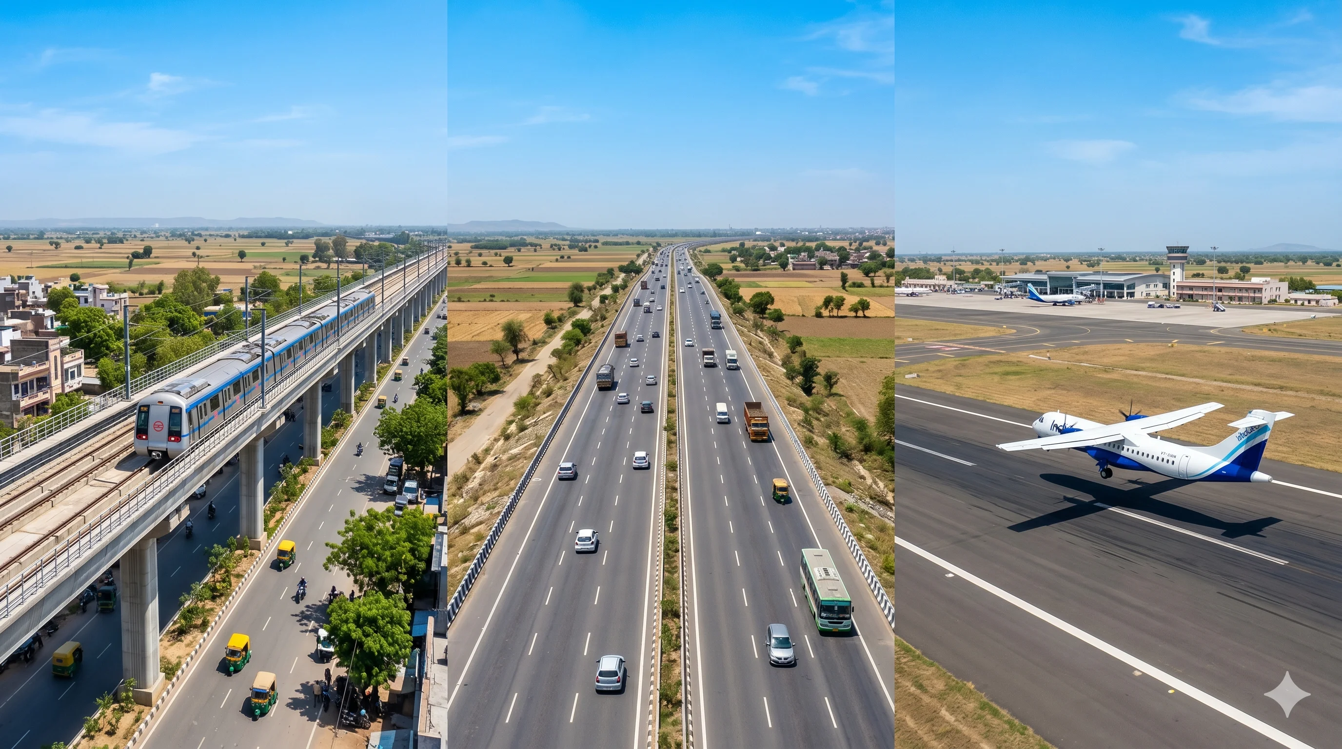 Dholera Now 34 Minutes Away: Semi-High-Speed Rail, Expressway & Airport — 3 Updates Every Investor Needs