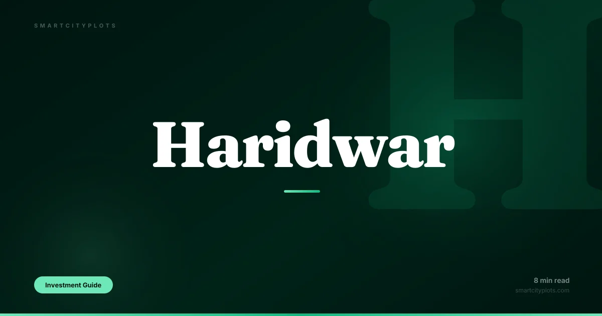 Haridwar Property Rates 2026 — Zone-by-Zone Plot Price Guide