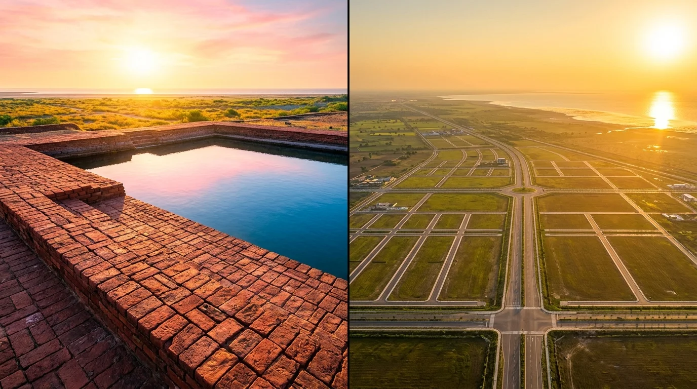 Lothal & Dholera: Two Port Cities on the Same Gulf, 4,000 Years Apart