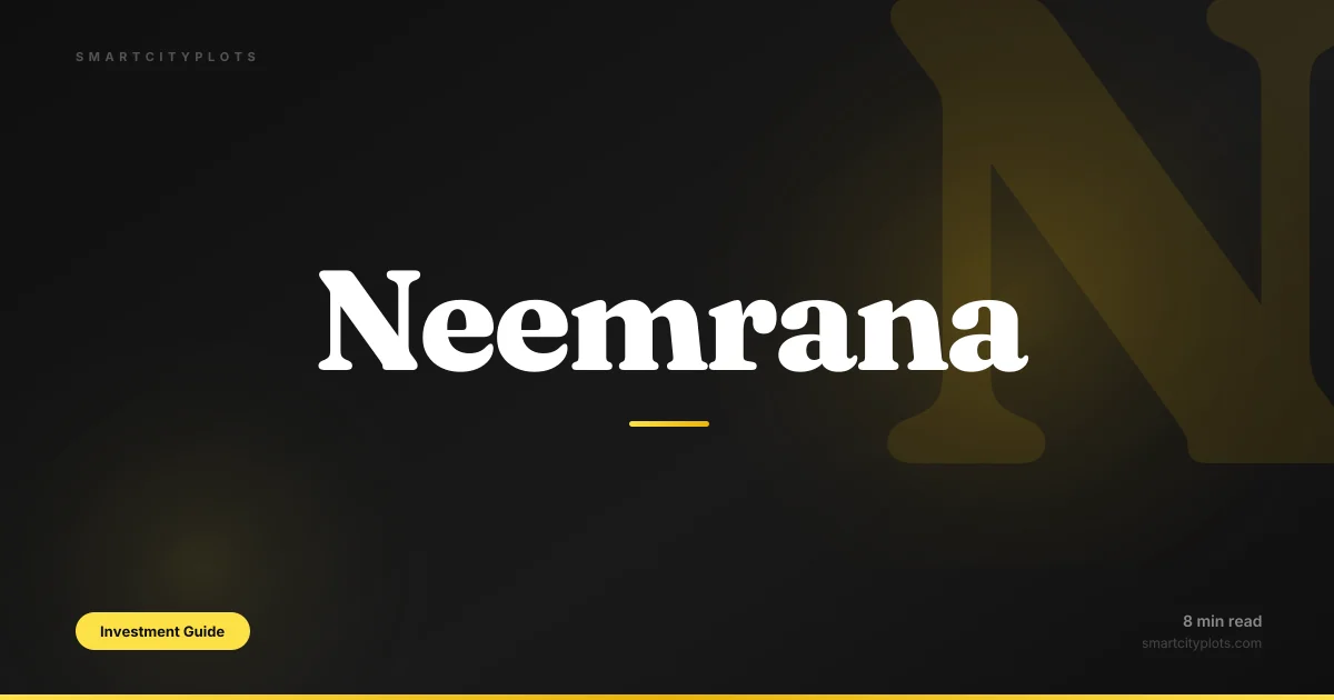 Neemrana Japan IMT — Why 75+ Japanese Companies Changed the Real Estate Story