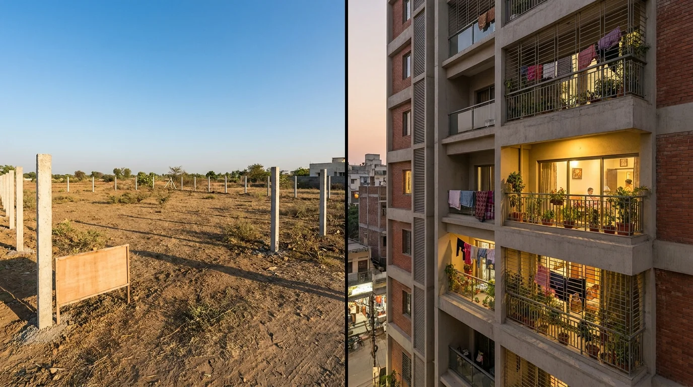 Plot लें या Flat? 2026 में सही फैसला कैसे करें