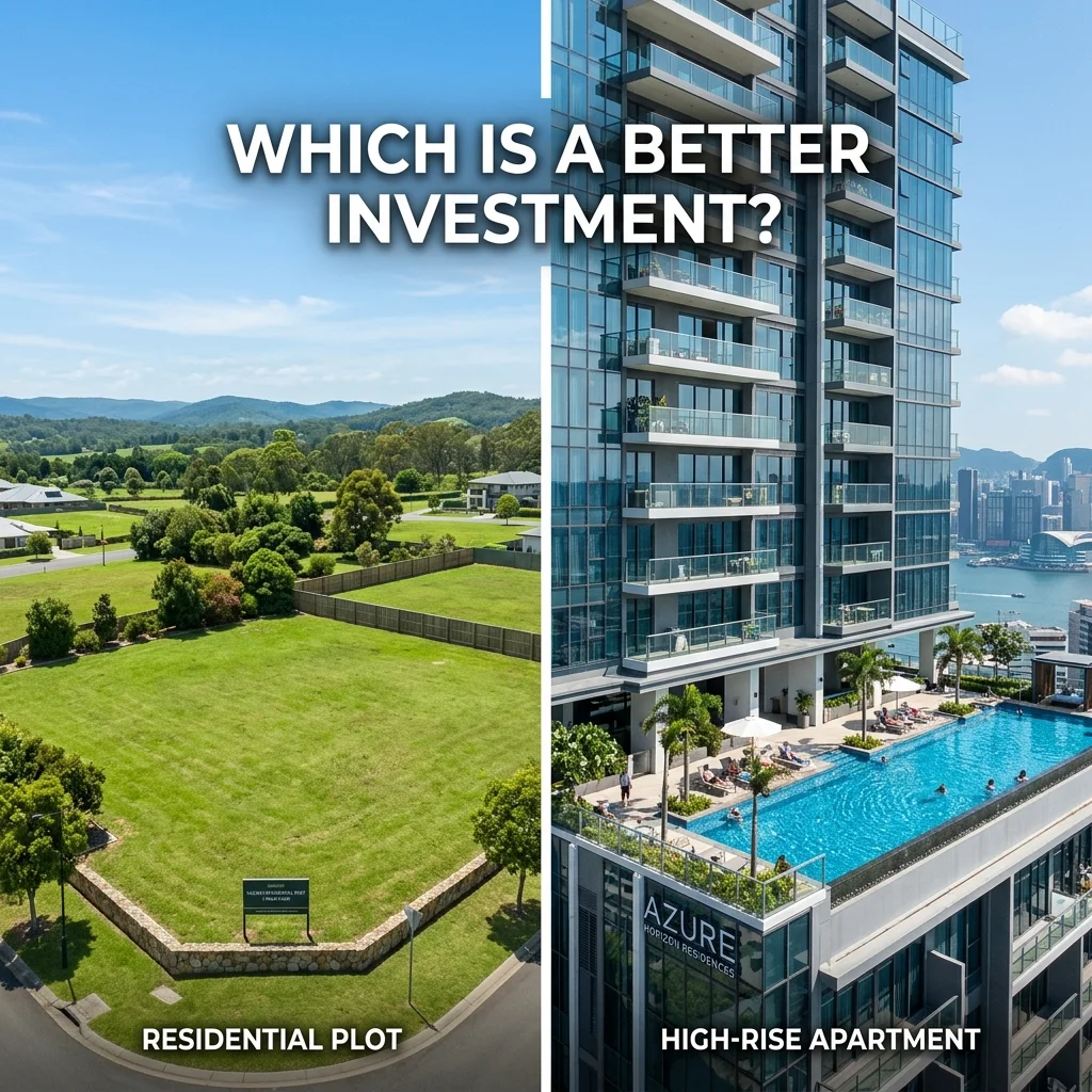 Plot vs Flat: Which Is a Better Investment in India in 2026?