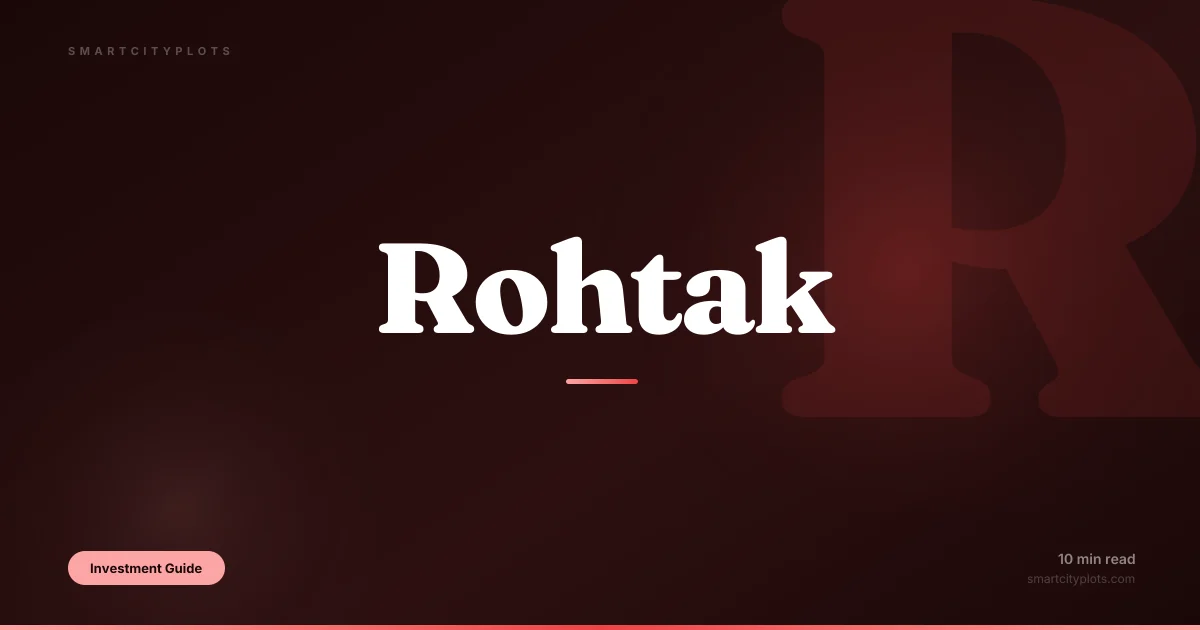 Rohtak AIIMS Plots — Why India's Premier Medical Hub Drives Land Prices