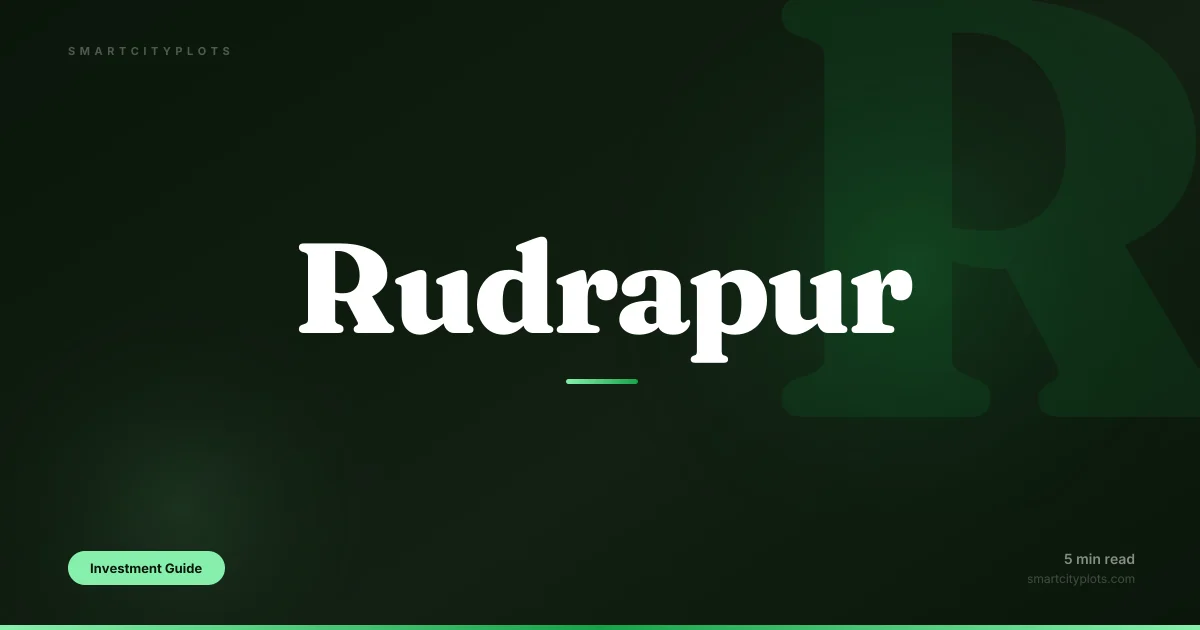 Rudrapur Plot Investment 2026 — SIDCUL Rental Income, Industrial Demand Explained