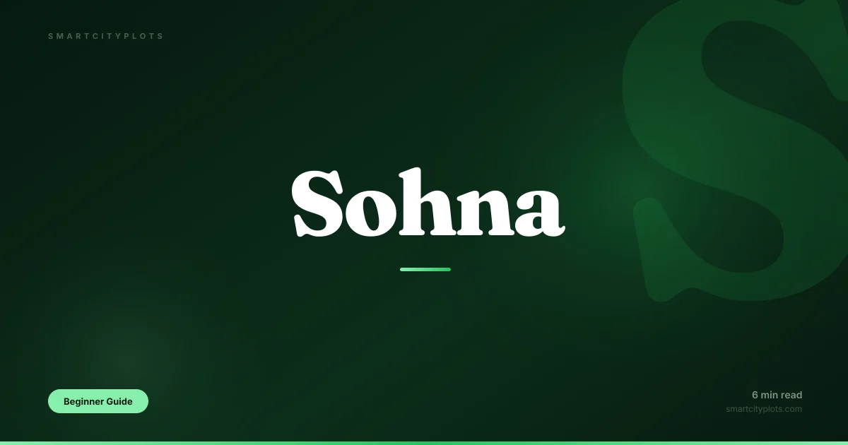 Sohna Road Plot Checklist 2026 — 7 Things to Verify Before Paying Any Developer