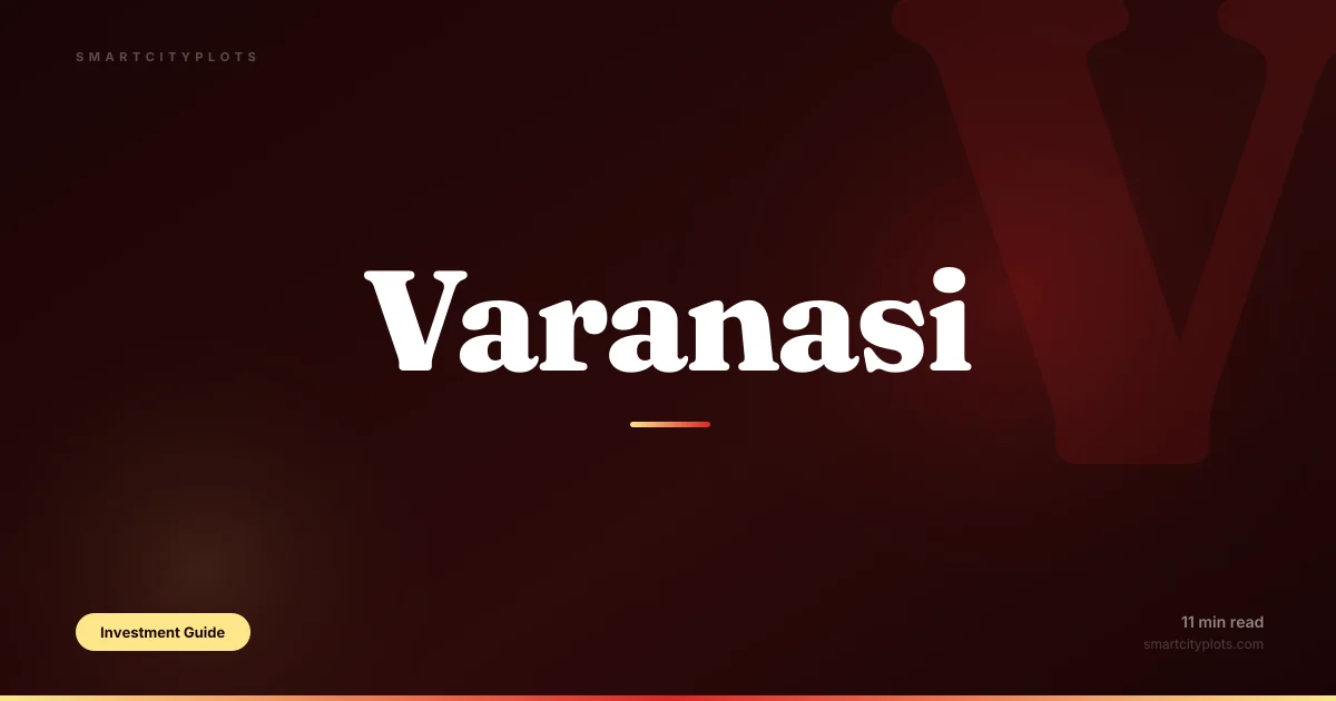 Varanasi / Kashi Plot Investment 2026 — Why India's Eternal City Is a Serious Real Estate Play