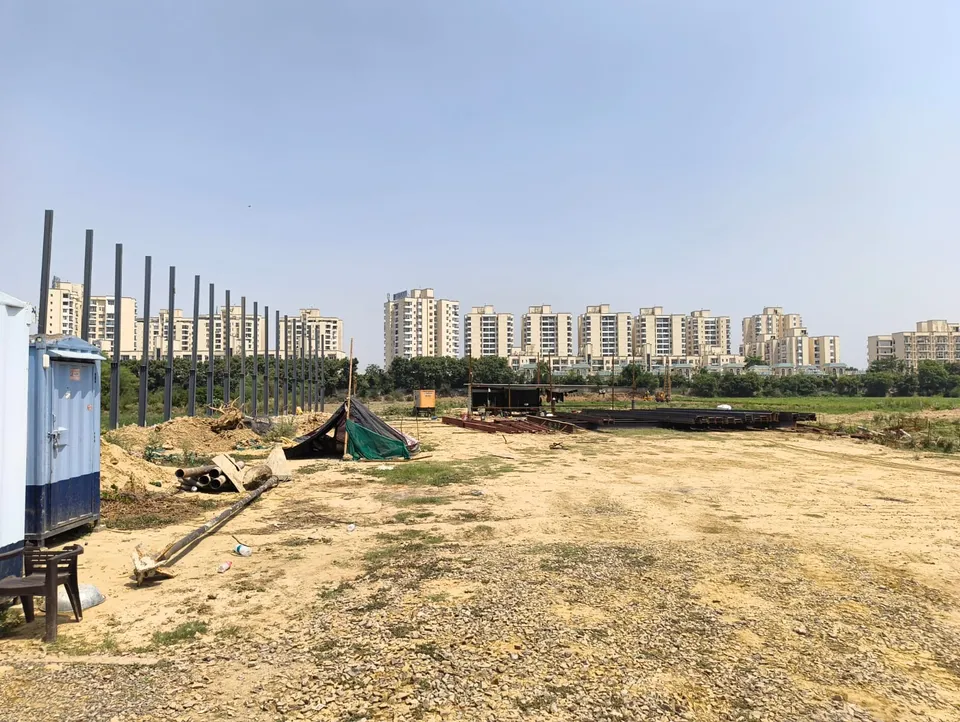 Hero Homes Sector MU Greater Noida — Site Work